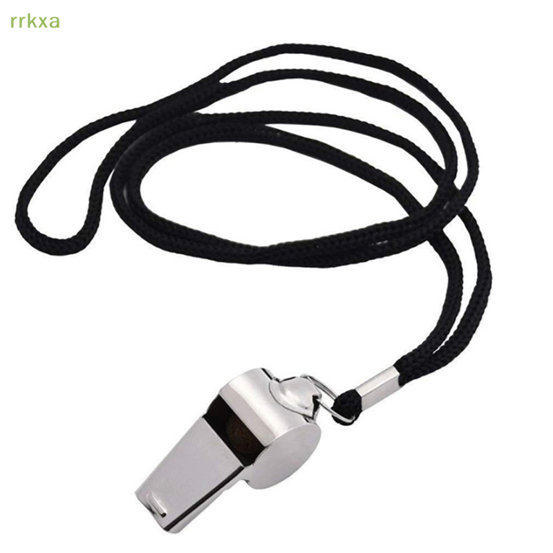 Rugby Training Ball - 1 Pack Metal Whistle Referee Sports