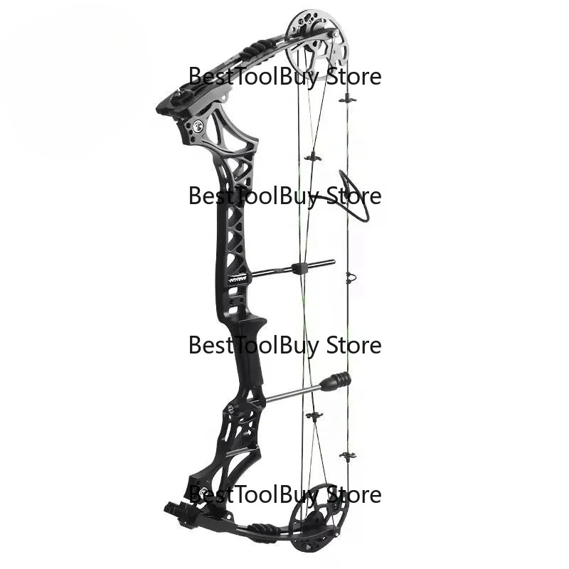 Sports Equipment Drawing - Compound Bow And Arrow Set Draw