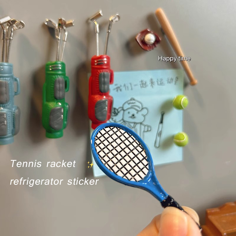 Sports Equipment Fridge Magnet - Sports Equipment Photos review and price