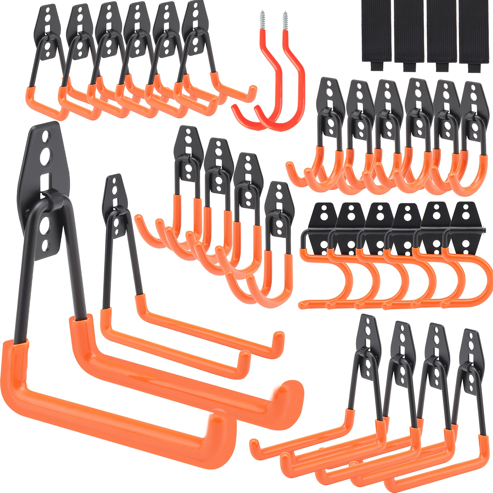 14+2/26+2/34pcs Heavy Duty Gar - Sports Equipment Garage Storage review and price