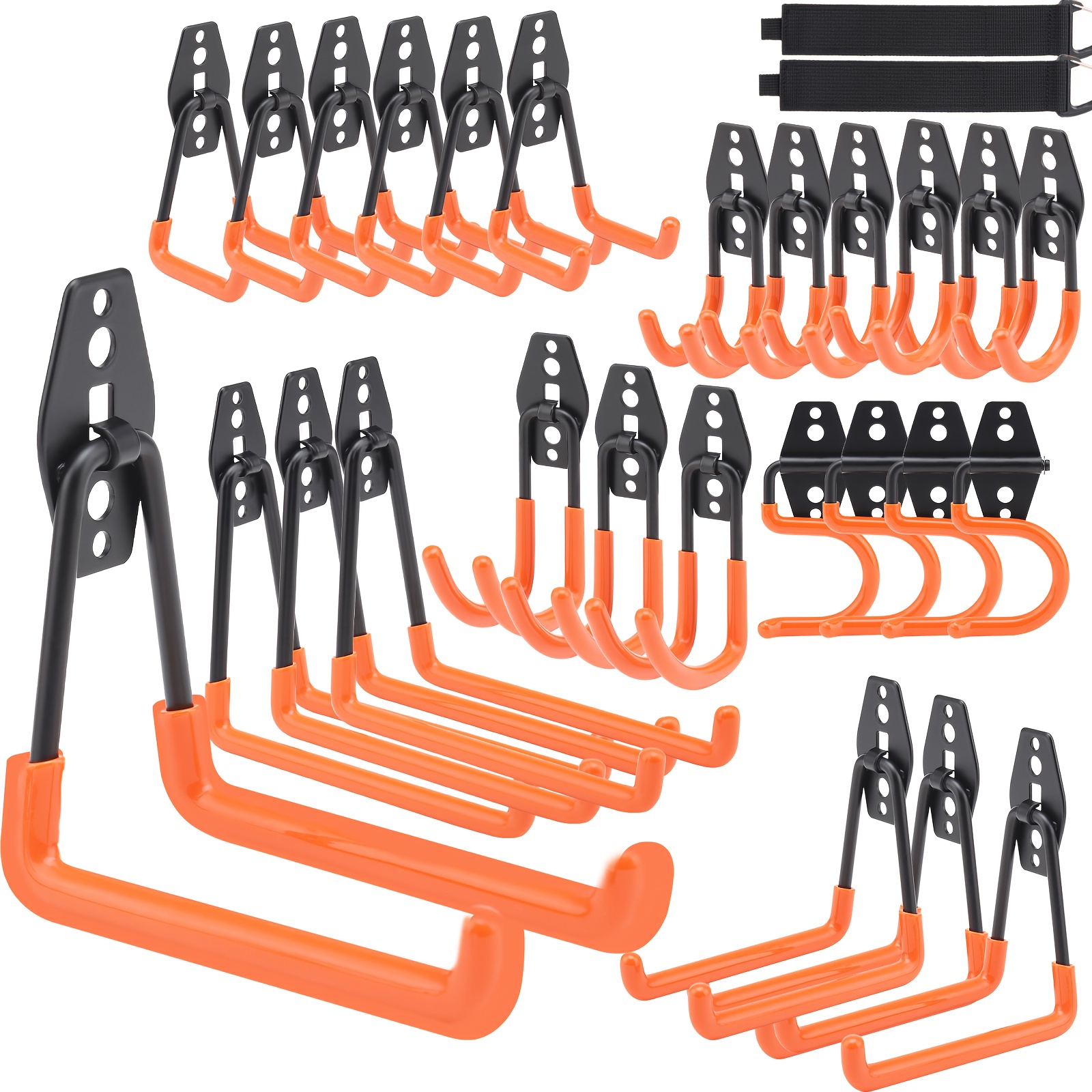 14+2/26+2/34pcs Heavy Duty Gar - Sports Equipment Garage Storage review and price
