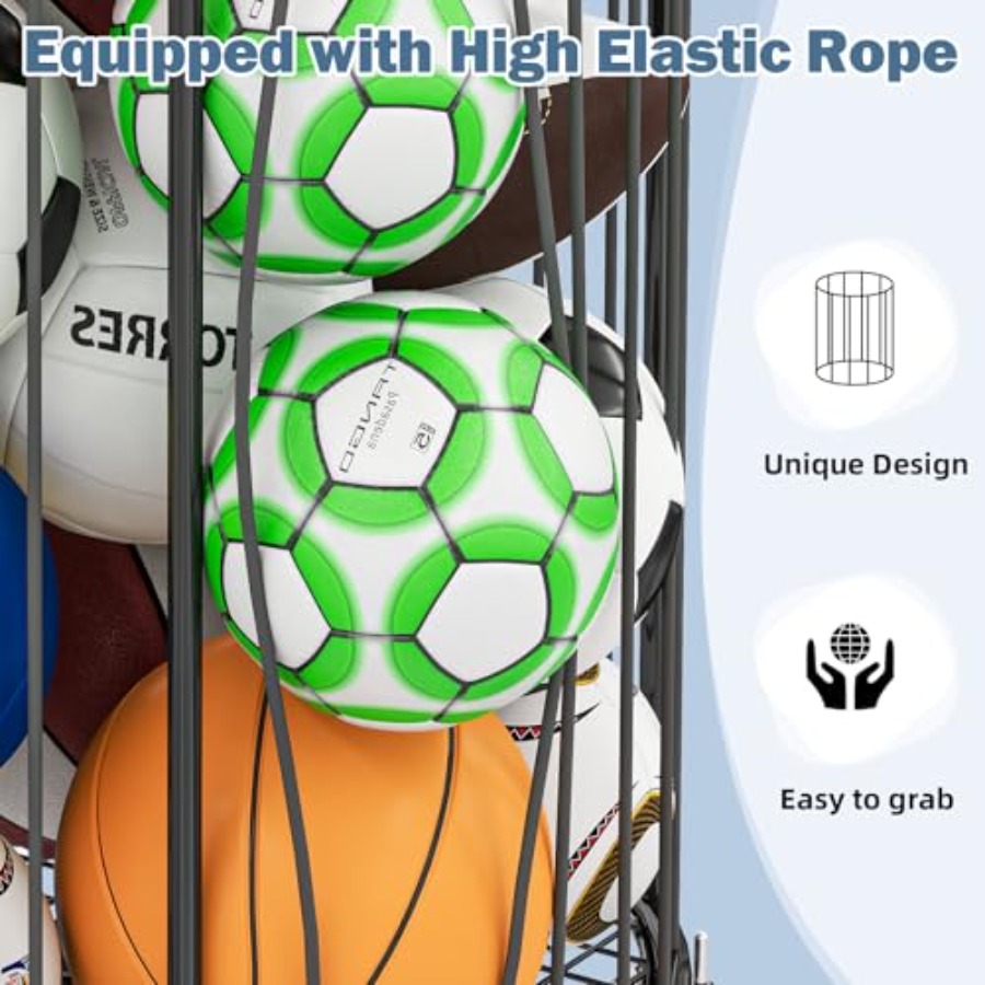 Garage Ball Storage: Round Spo - Sports Equipment Garage Storage review and price