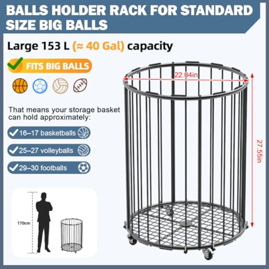 Garage Ball Storage: Round Spo - Sports Equipment Garage Storage review and price