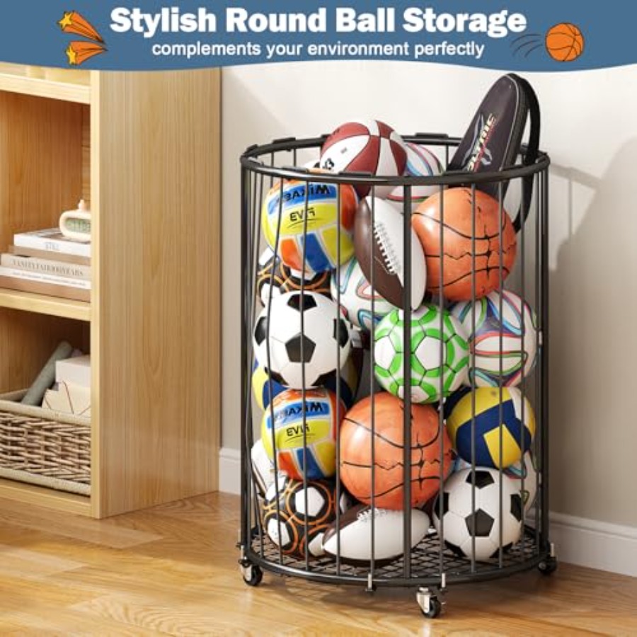 Garage Ball Storage: Round Spo - Sports Equipment Garage Storage review and price