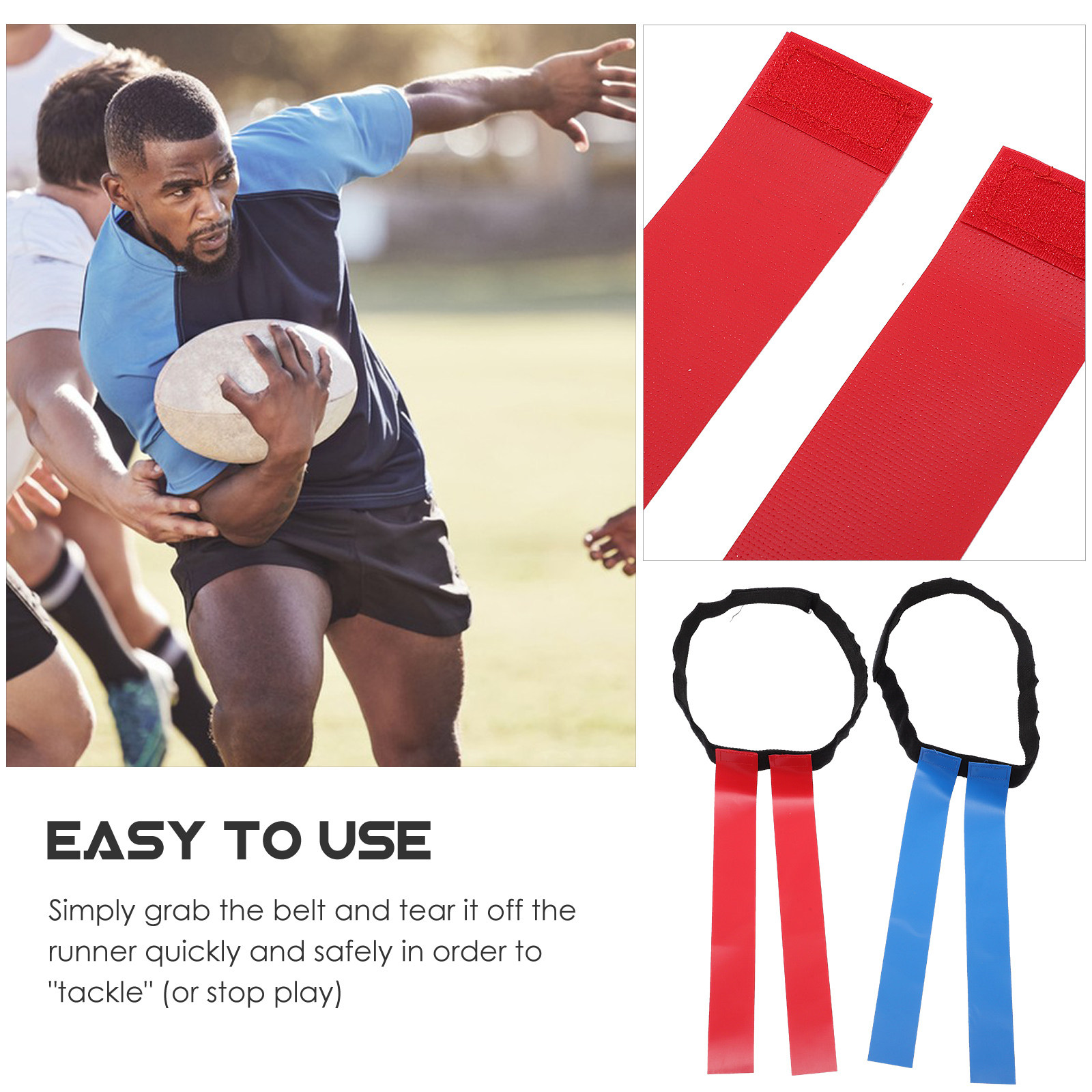2Sets Football Waist Flags Adj - Sports Equipment Game review and price