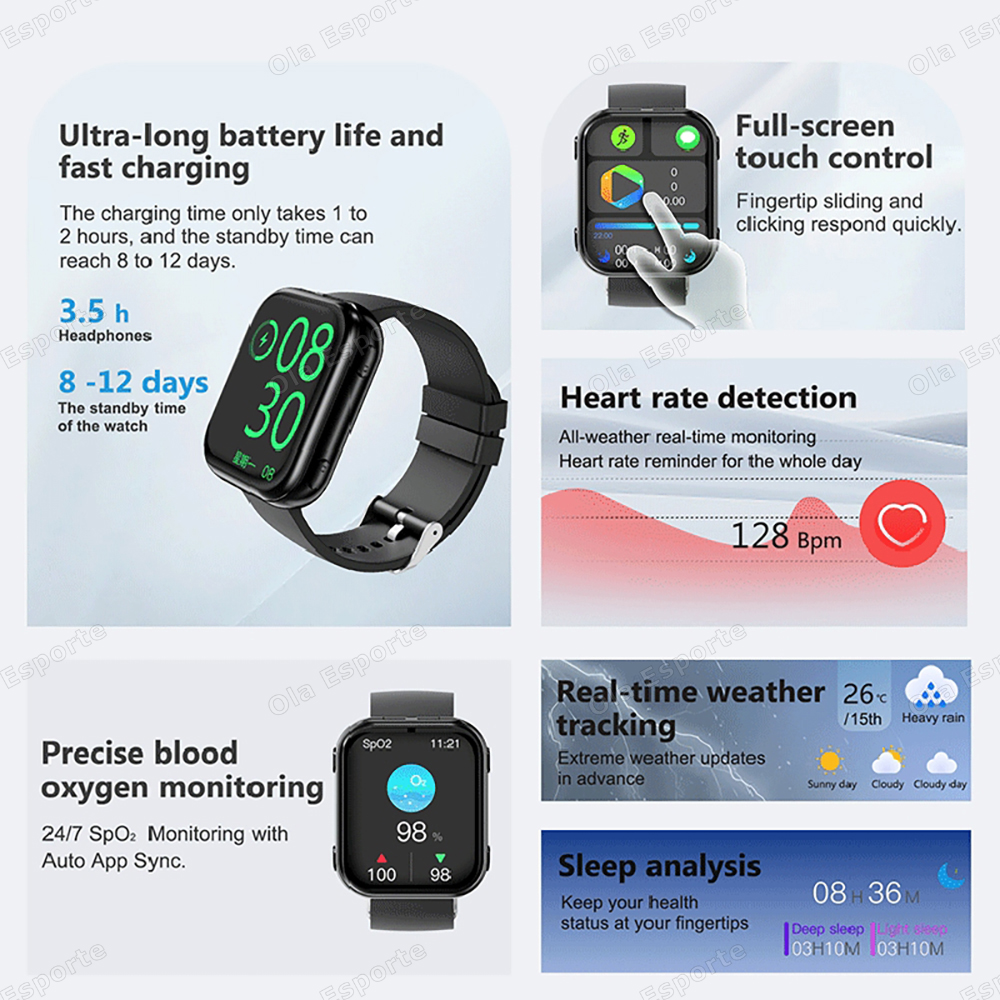 Sports Smartwatch 2 en 1 Equip - Sports Equipment In Spanish review and price