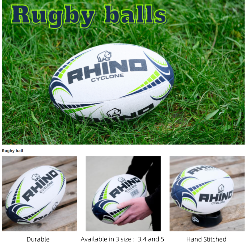 Rugby Ball Rhino Cyclone XV fo - Rugby Training Ball review and price