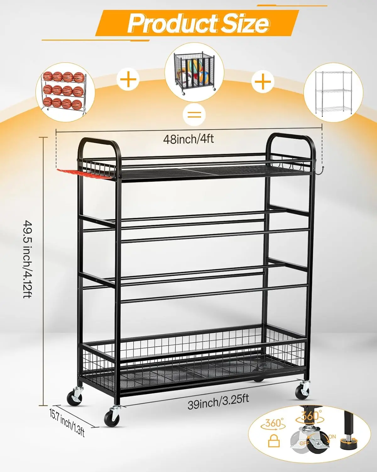 Garage Sports Equipment Organi - Sports Equipment Garage Storage review and price