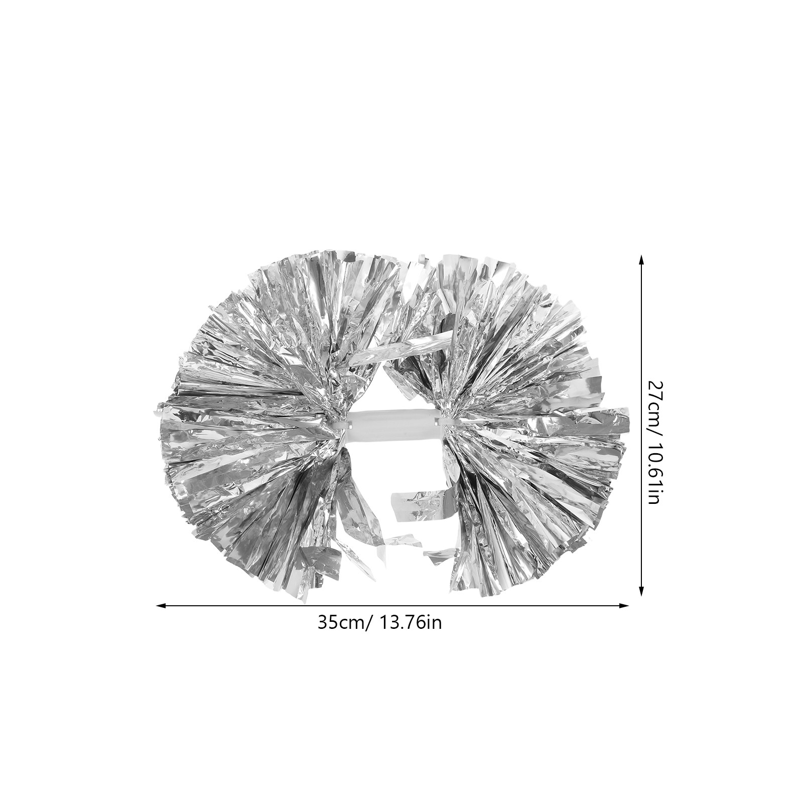 4Pcs Large Metallic Cheerleadi - Cheerleading Pom Pom review and price