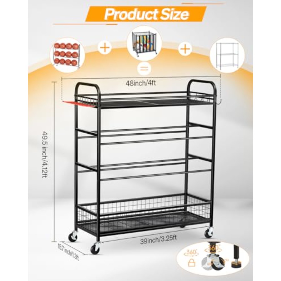Garage Sports Equipment Organi - Sports Equipment Garage Storage review and price