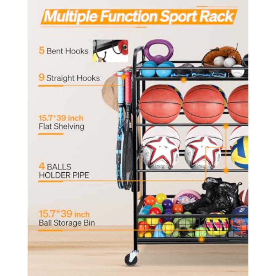 Garage Sports Equipment Organi - Sports Equipment Garage Storage review and price