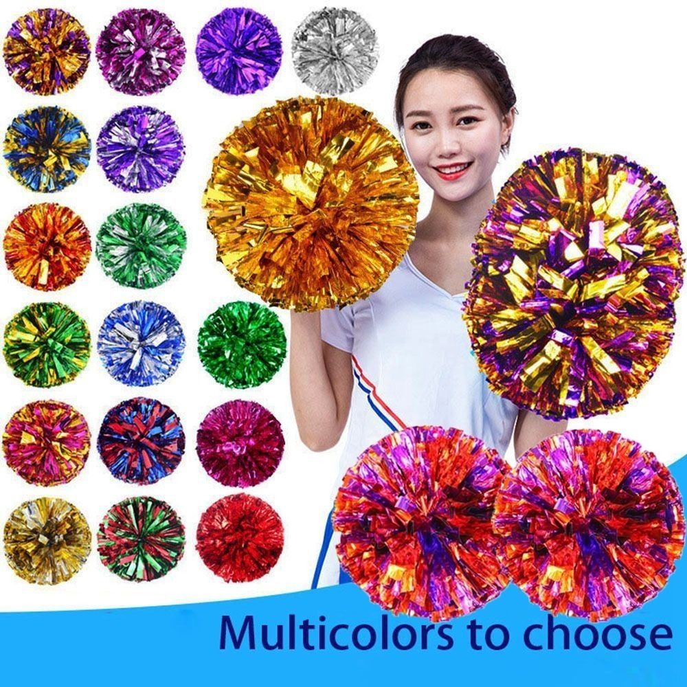 30cm Game Pom Poms Multicolors - Cheerleading Pom Pom review and price