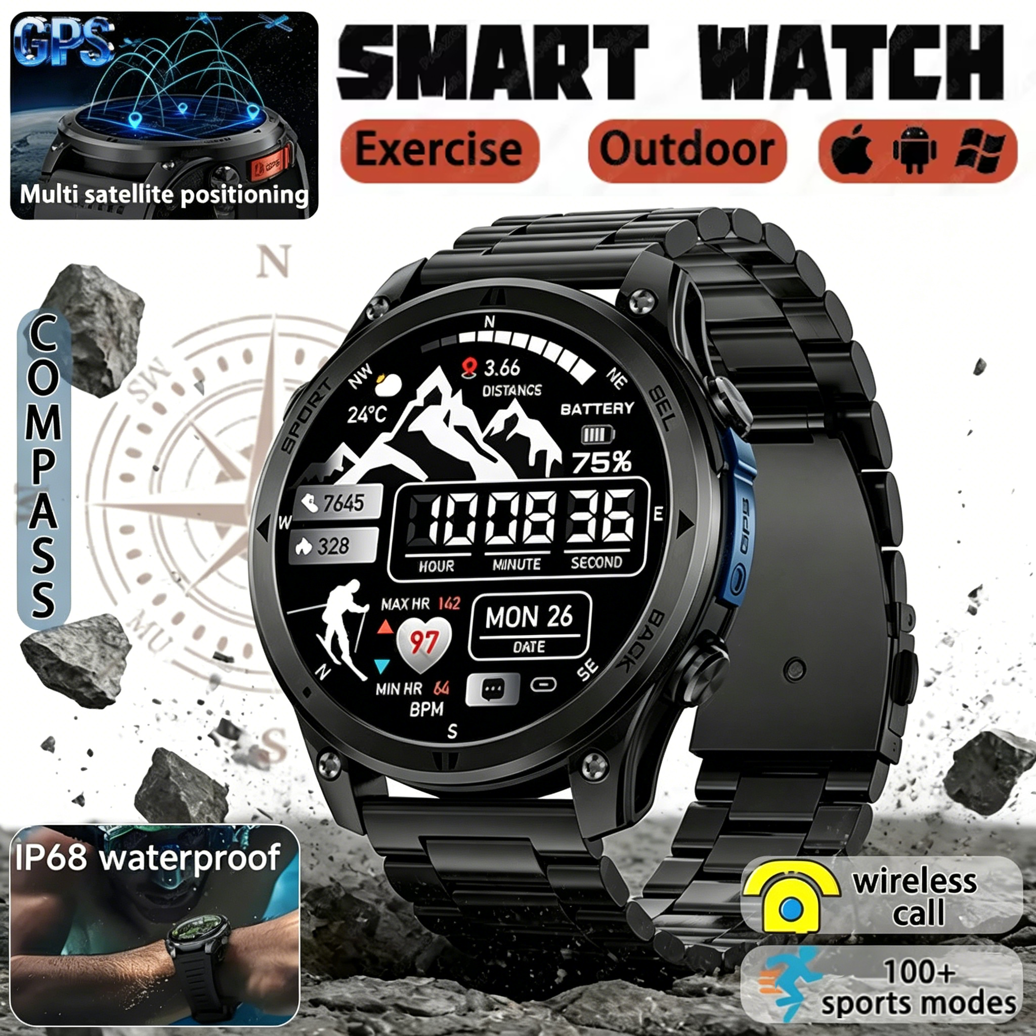 Hot New GPS smartwatch for 202 - Sports Equipment In Spanish review and price