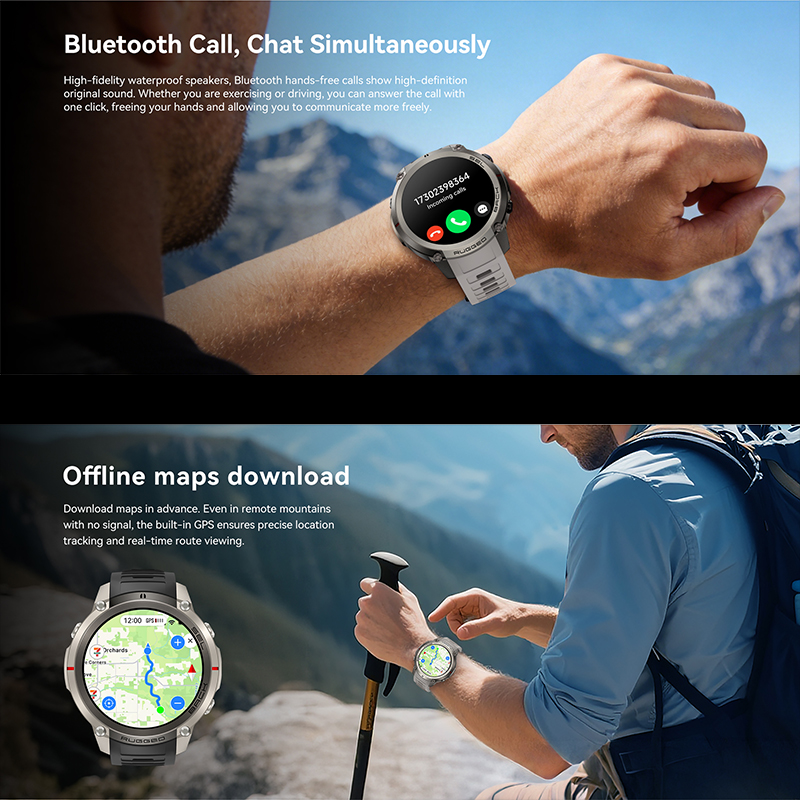 GPS Outdoor Sports Watch1.43 A - Sports Equipment In Spanish review and price