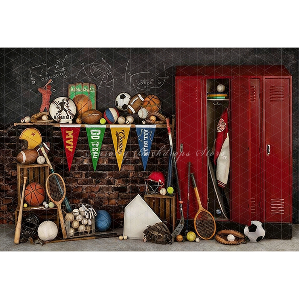 Sports Basketball Court Locker - Sports Equipment Photos review and price