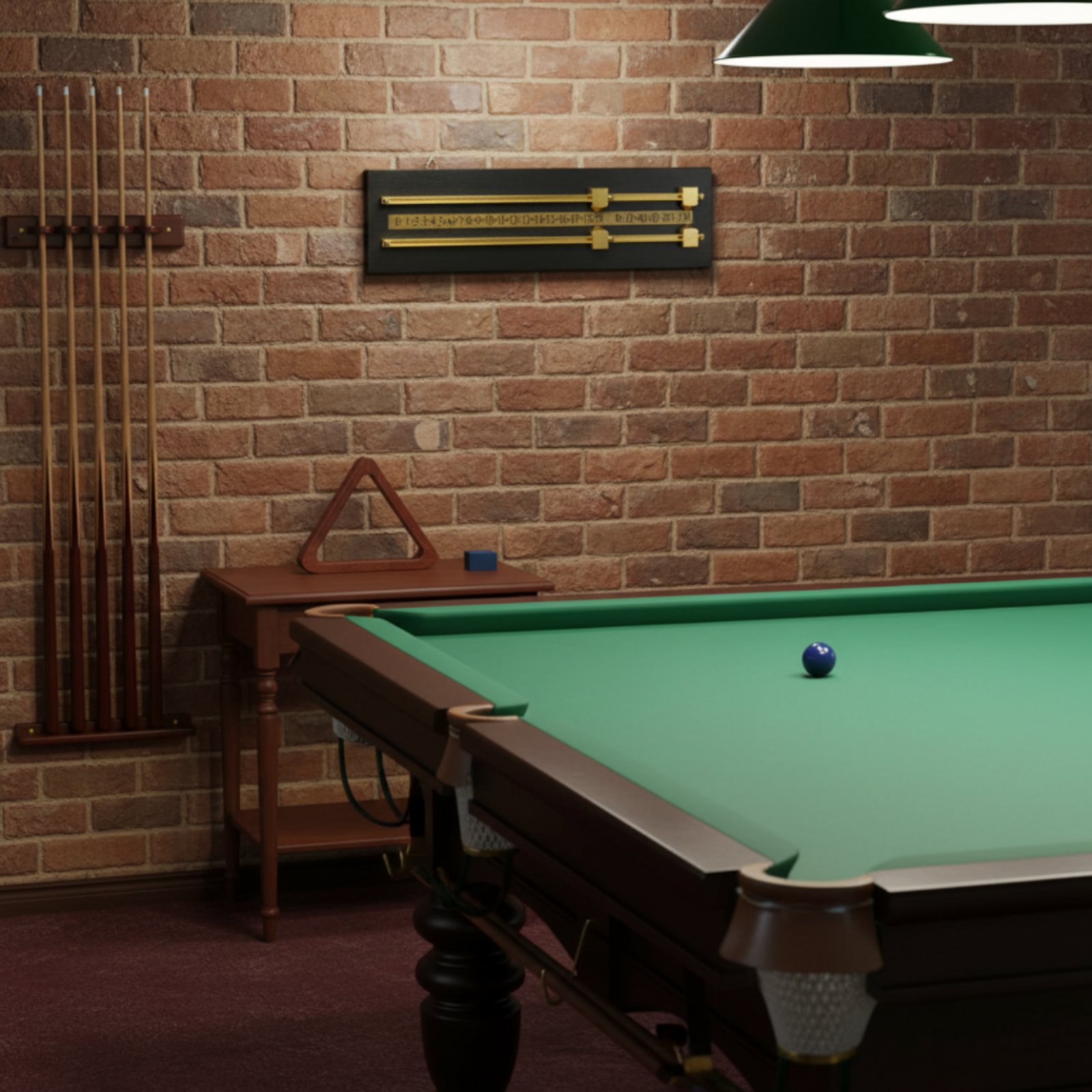 Wooden Billiard Scoreboard Cle - Sports Equipment Game review and price