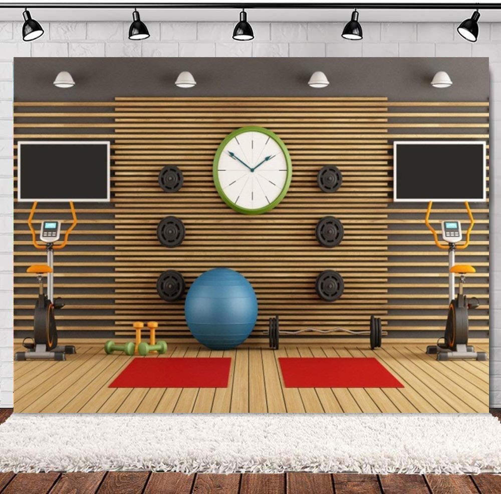 Gym Photography Backdrop Stadi - Sports Equipment Photos review and price