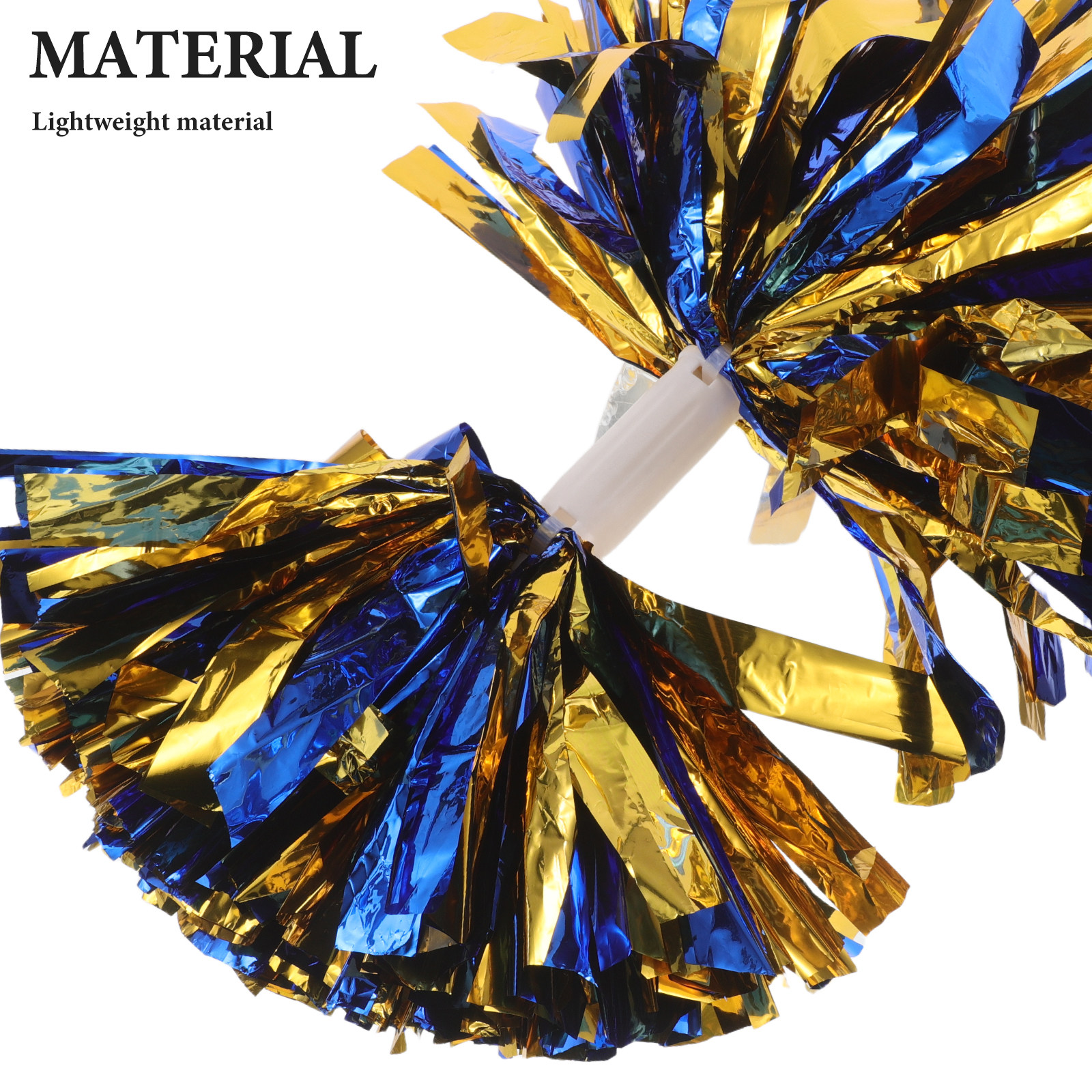 4Pcs Metallic Cheer Pom Poms B - Cheerleading Pom Pom review and price