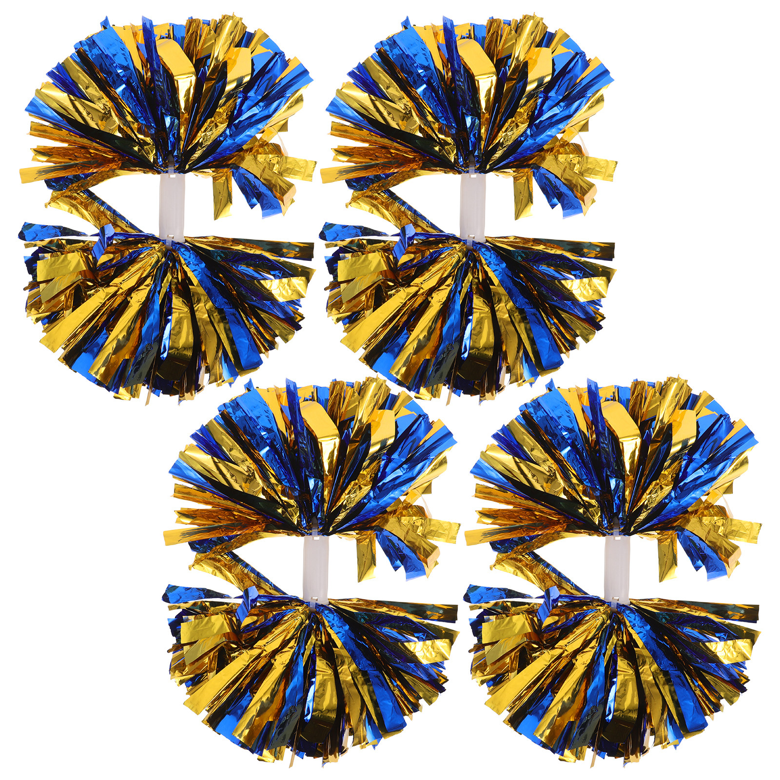 4Pcs Metallic Cheer Pom Poms B - Cheerleading Pom Pom review and price