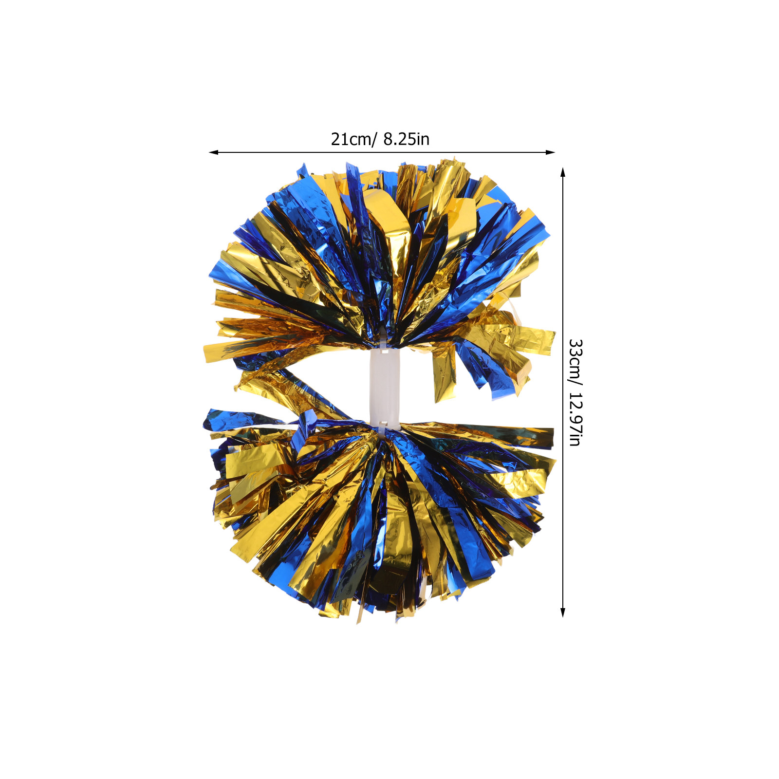 4Pcs Metallic Cheer Pom Poms B - Cheerleading Pom Pom review and price