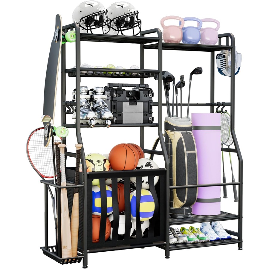 Garage Sports Equipment Organi - Sports Equipment Garage Storage review and price