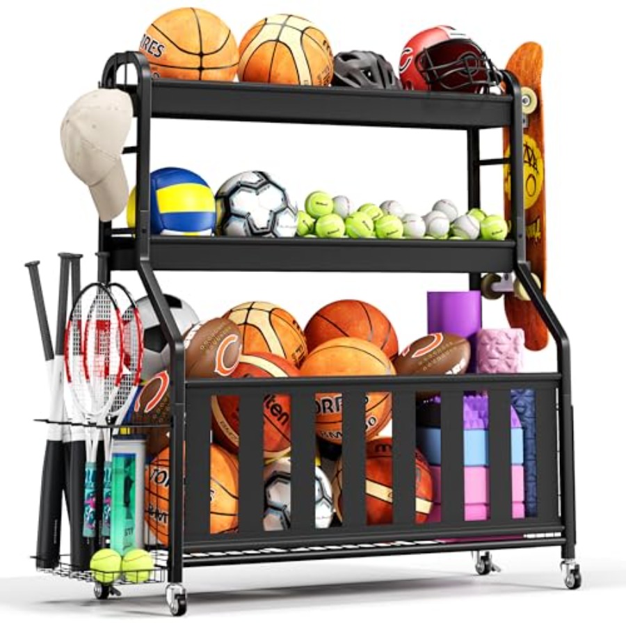 Sports Equipment Organizer Rol - Sports Equipment Garage Storage review and price