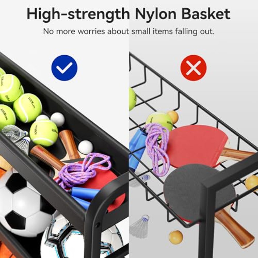 Sports Equipment Organizer Rol - Sports Equipment Garage Storage review and price