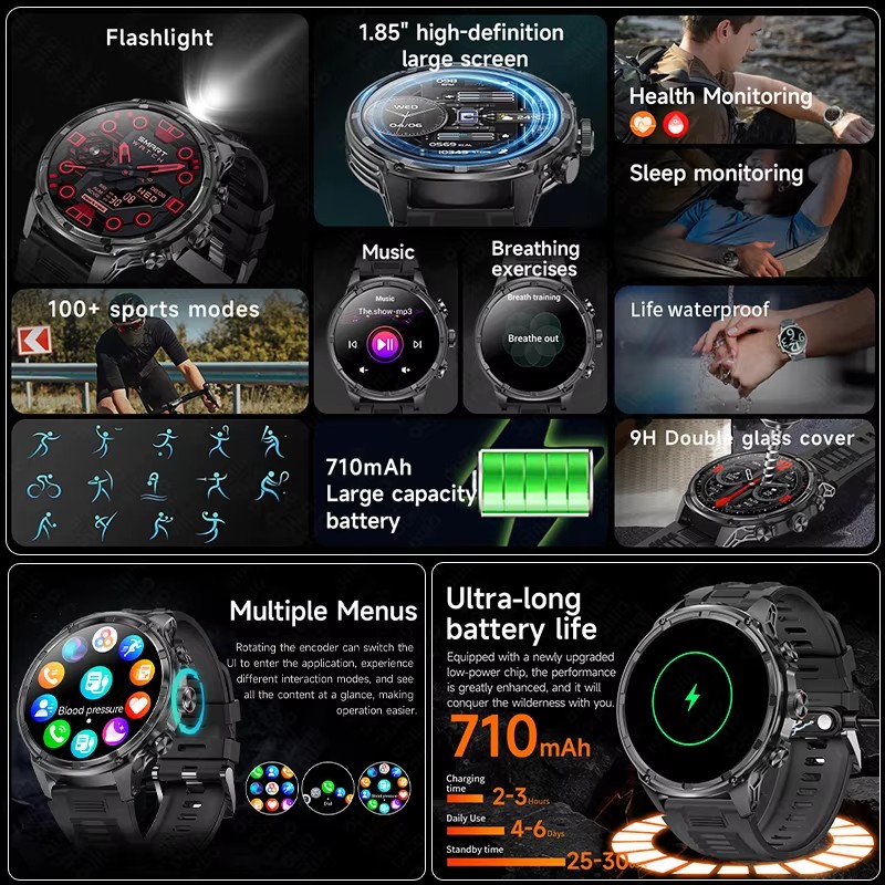 2026 Smart Watch 1.85-inch hig - Sports Equipment In Spanish review and price