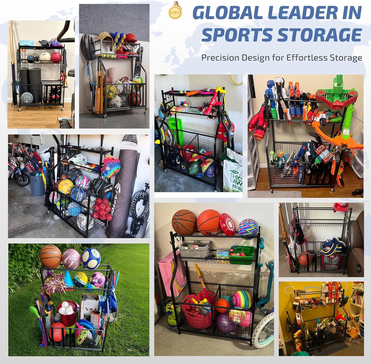 Sports Equipment Storage Rack  - Sports Equipment Garage Storage review and price