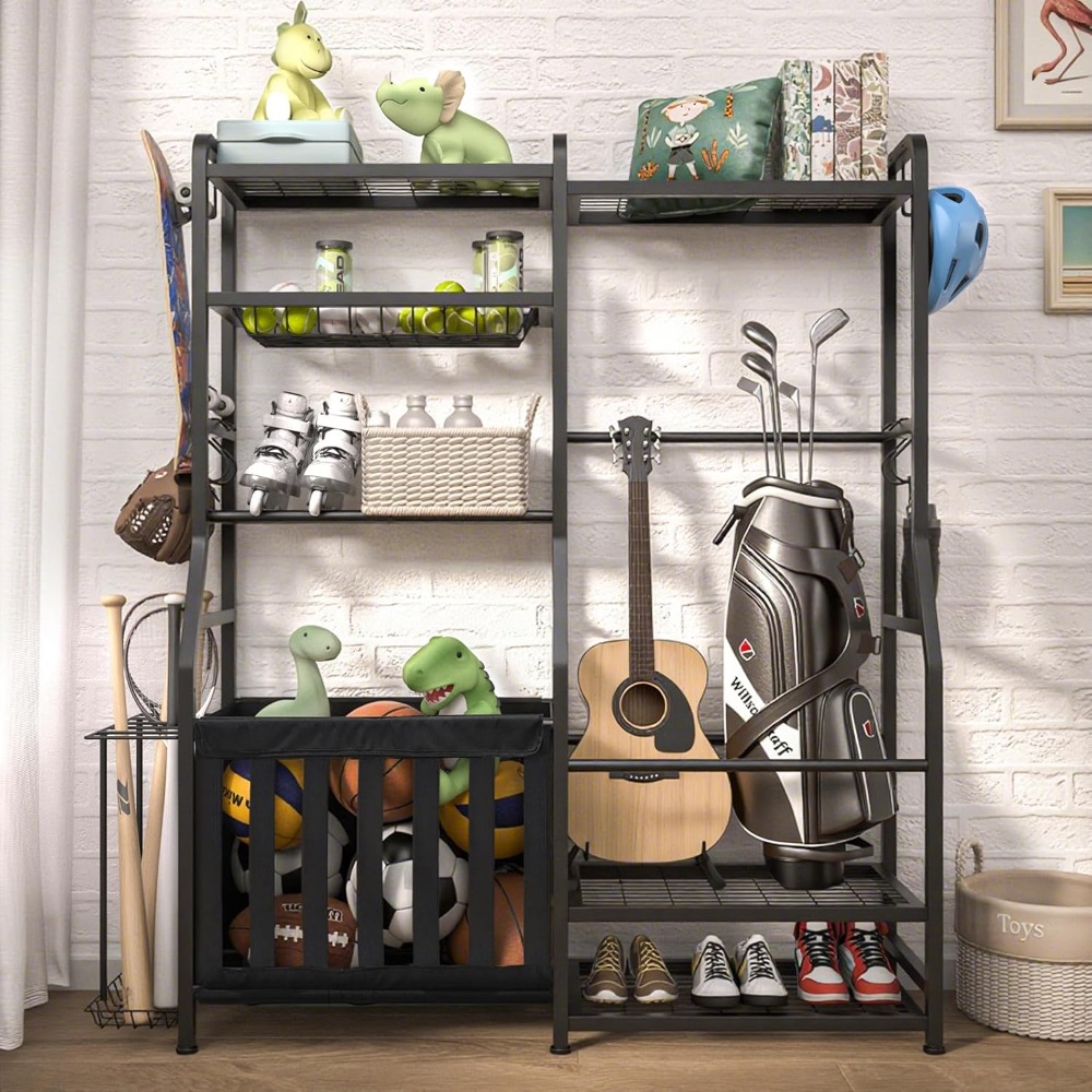 Garage Sports Equipment Organi - Sports Equipment Garage Storage review and price