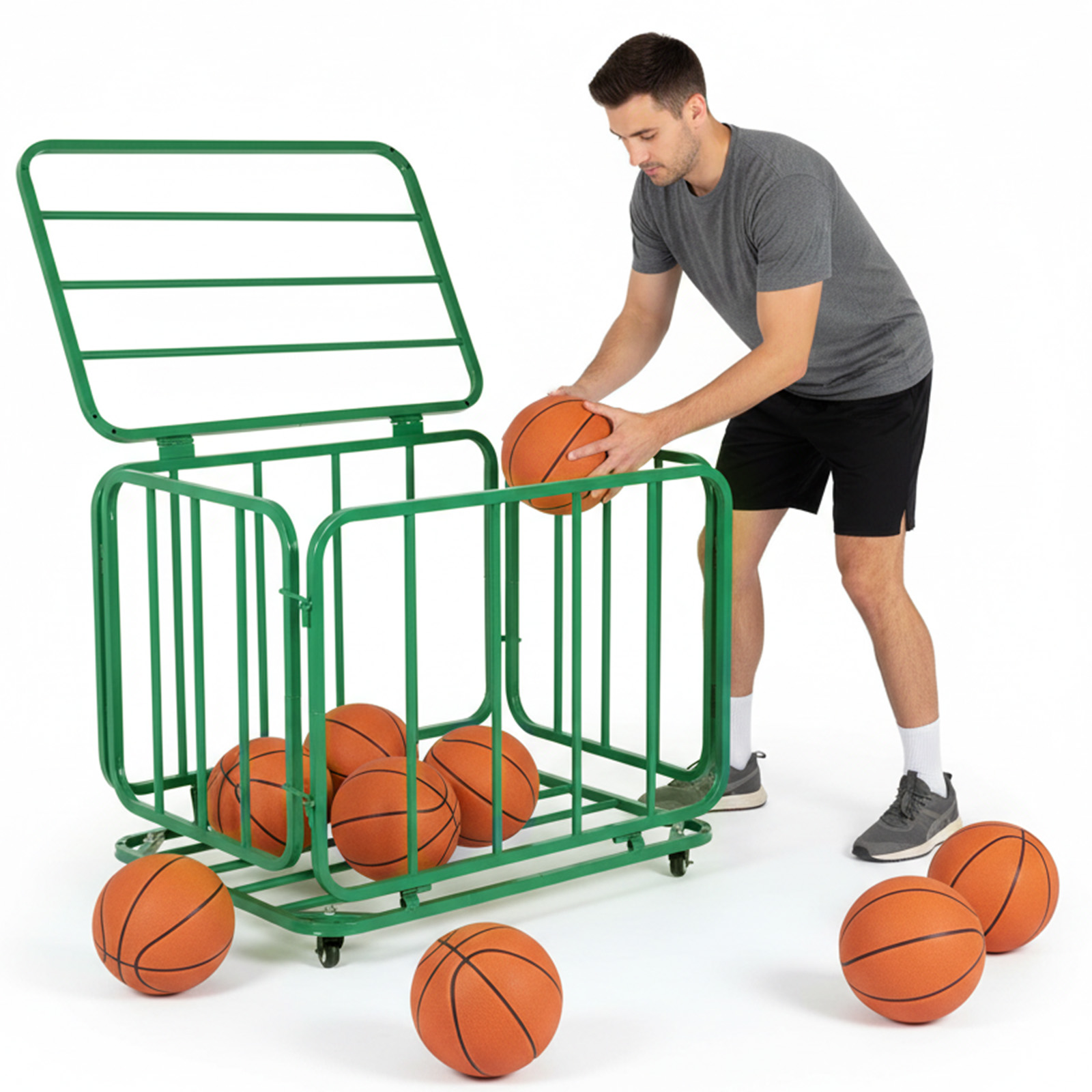 Basketball Or Volleyball Stora - Sports Equipment Garage Storage review and price