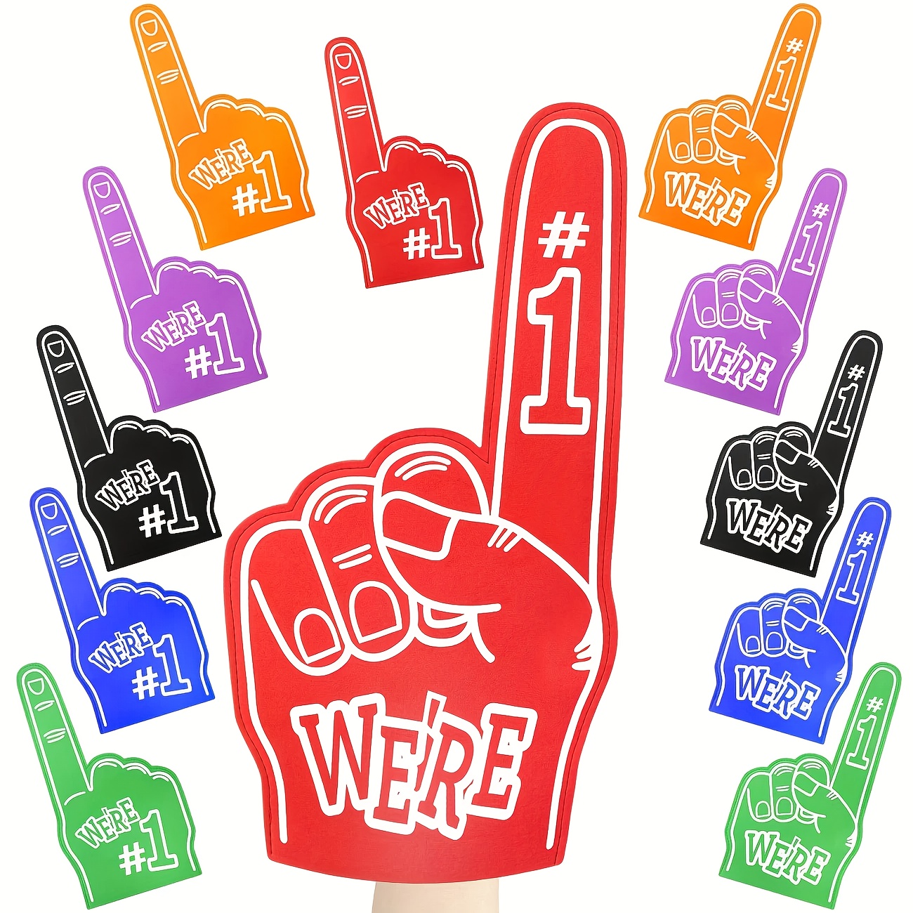 Giant Foam Finger 18 Inch We'r - Sports Equipment Game review and price