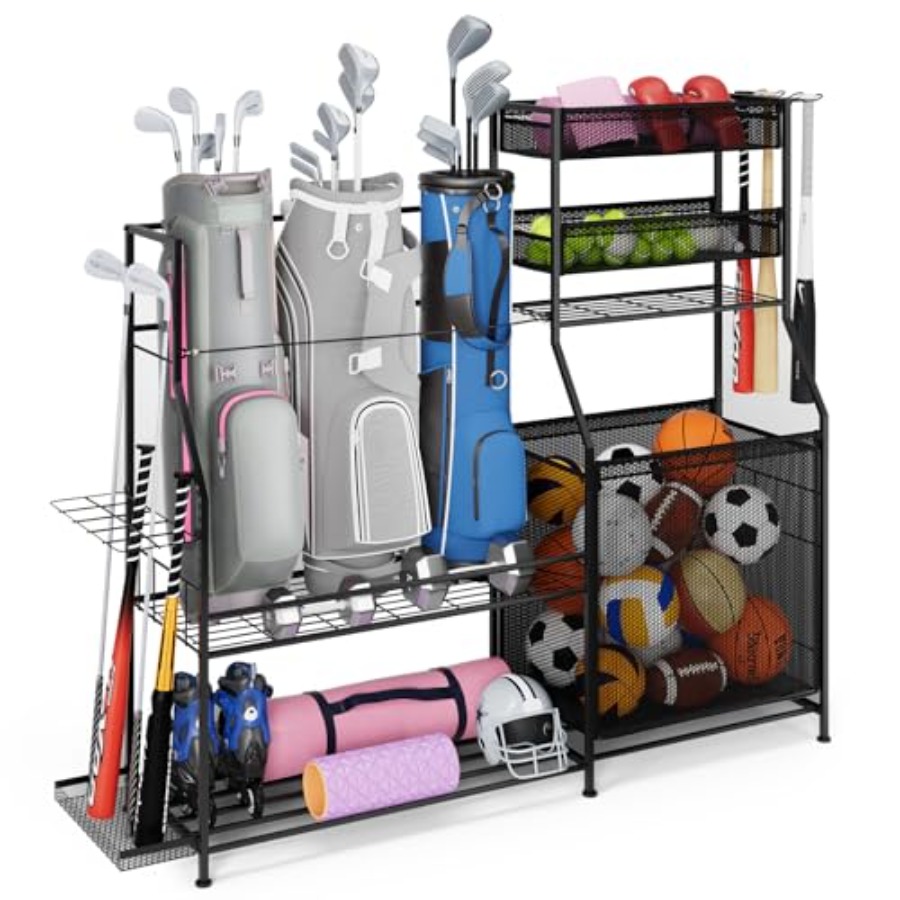 Garage Sports Equipment Organi - Sports Equipment Garage Storage review and price