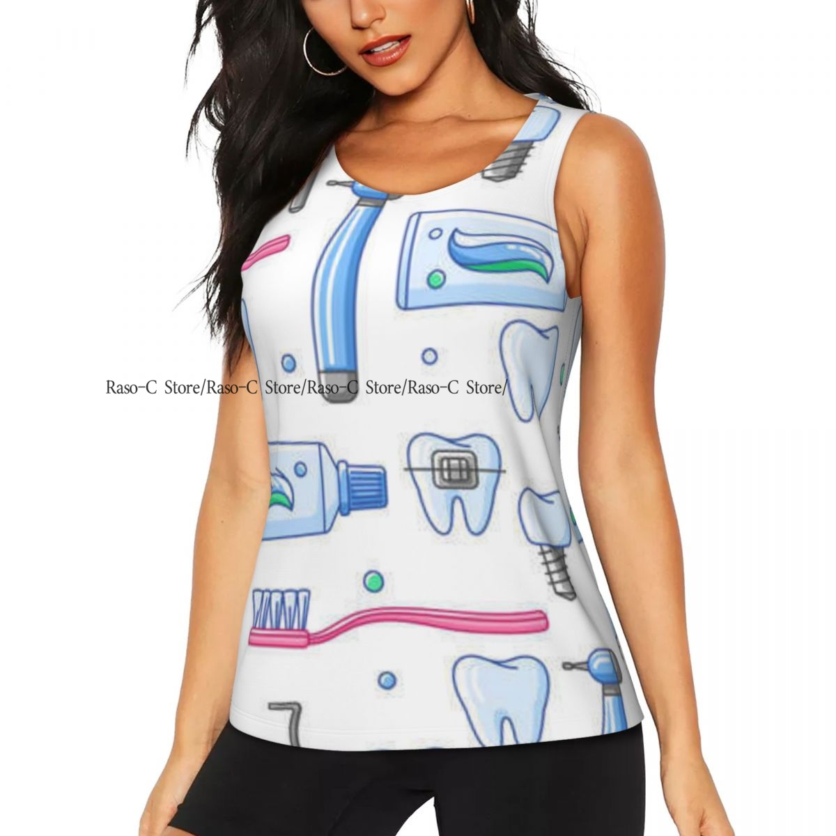 Women Fitness Sexy Yoga Vest M - Sports Equipment Background review and price