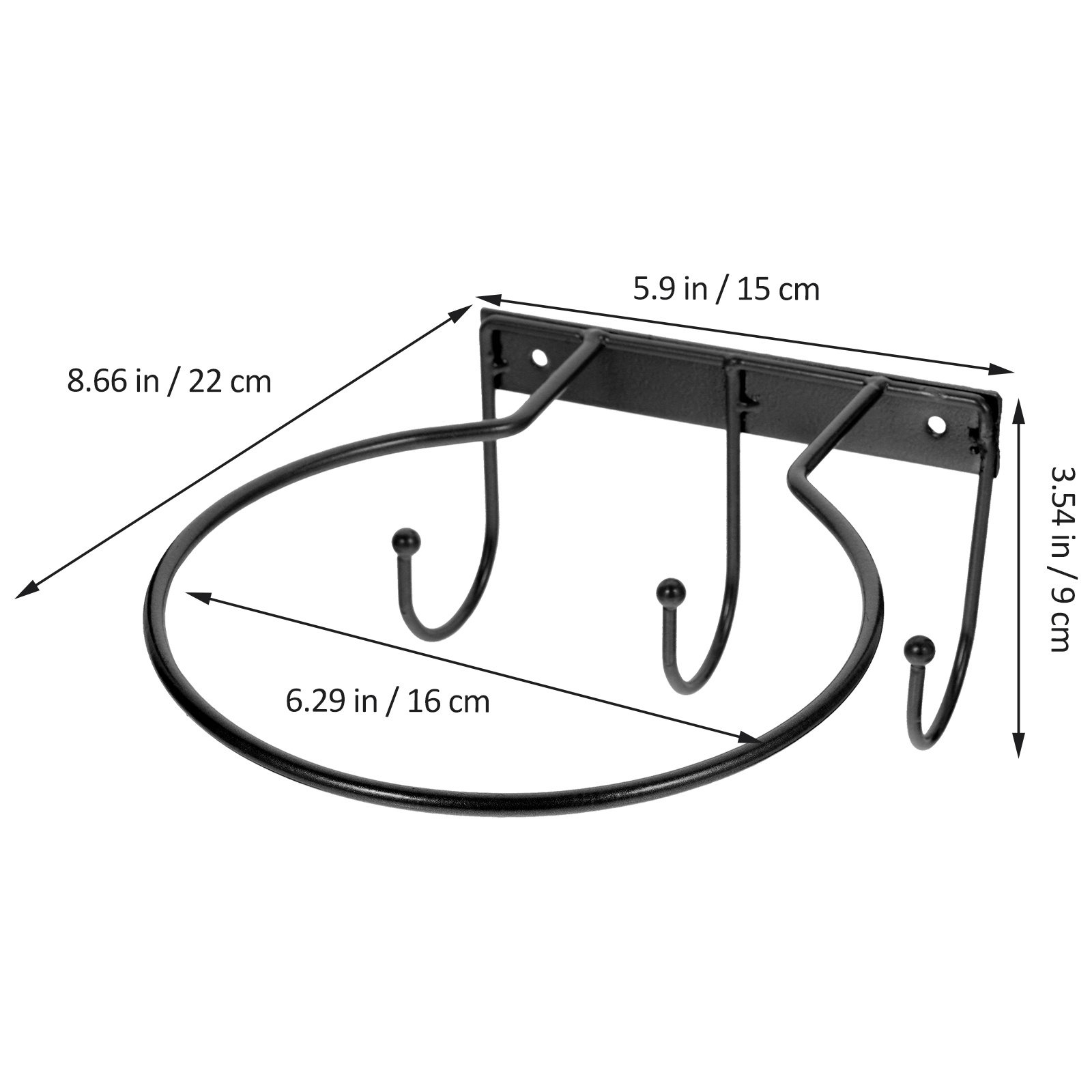 2pcs Wall-Mounted Ball Rack Me - Rugby Training Ball review and price