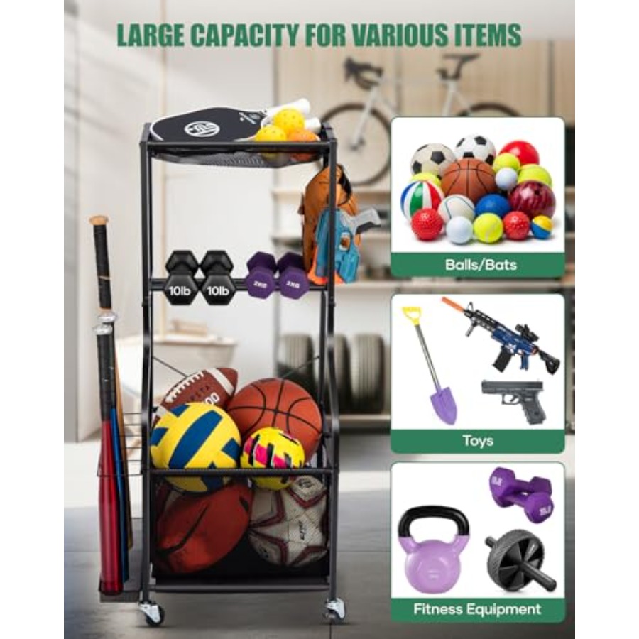 Sports Equipment Garage Organi - Sports Equipment Garage Storage review and price