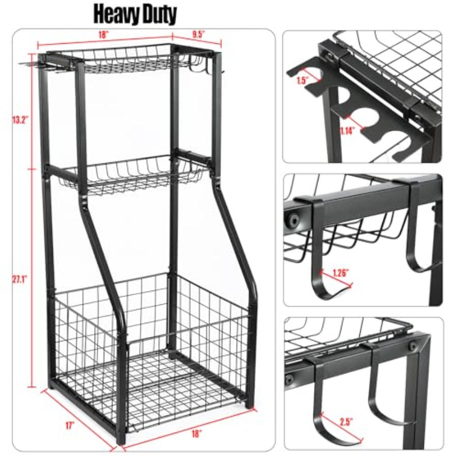 Sports Equipment Organizer for - Sports Equipment Garage Storage review and price