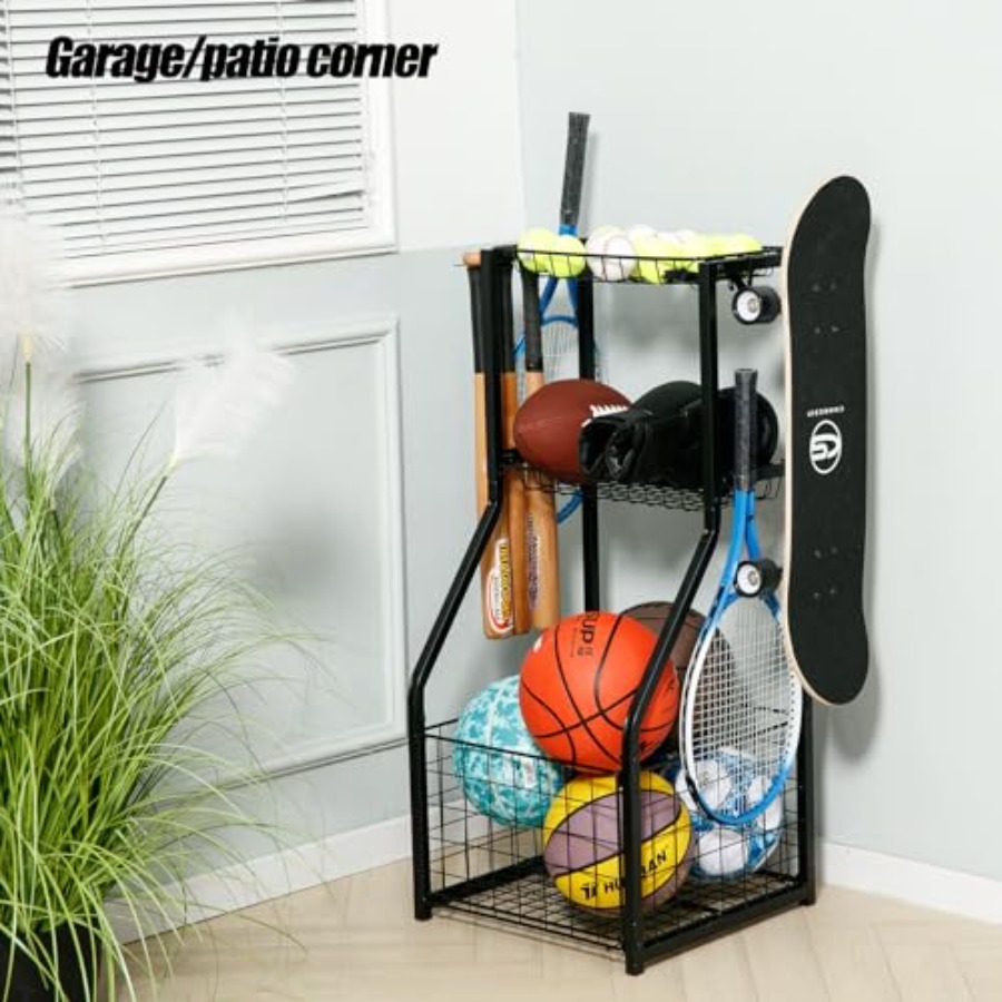 Sports Equipment Organizer for - Sports Equipment Garage Storage review and price